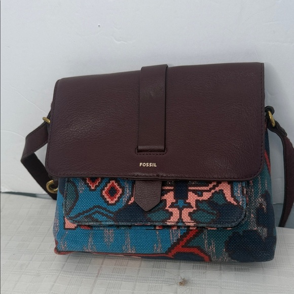 Fossil Women’s Kinley Small Crossbody Purse Handbag - Picture 1 of 12